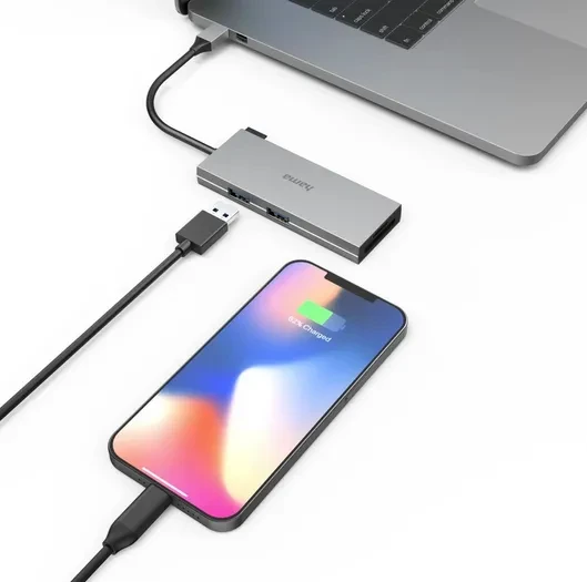 Hama USB-C-Hub 6 Ports, USB-C 3.0 [Stecker]
