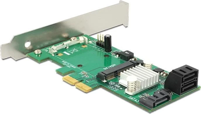 DeLOCK PCIe -> SATA, PCIe -> mSATA