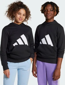 adidas Essentials Hoodie schwarz/weiß (Junior)