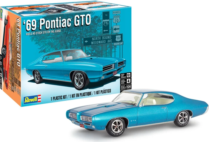 Revell 69 Pontiac GTO The Judge