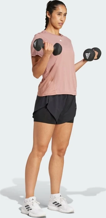 adidas Designed for Training Funktionsshirt kurzarm warm clay (Damen)