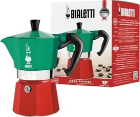 Bialetti Moka Express italia 6 Tassen Espressokanne