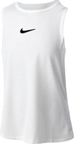Nike Victory Dri-FIT Funktionsshirt ärmellos weiß/schwarz (Junior)