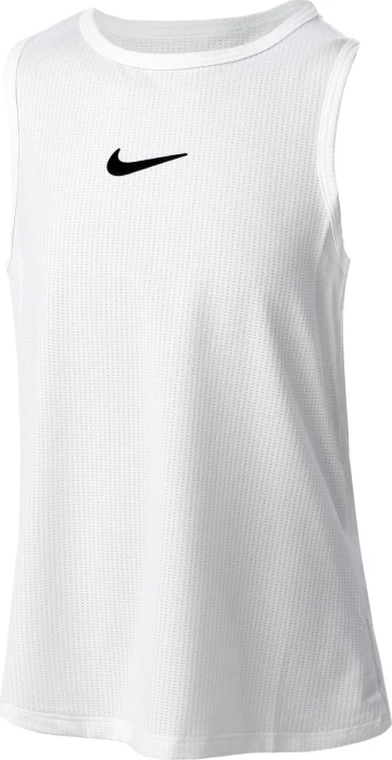 Nike Victory Dri-FIT Funktionsshirt ärmellos weiß/schwarz (Junior)