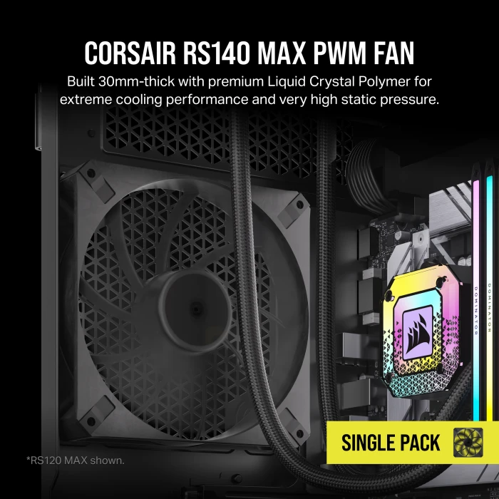 Corsair RS Series RS140 Max, 140mm