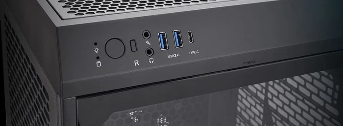 Thermaltake The Tower 200, schwarz, Glasfenster, Mini-ITX
