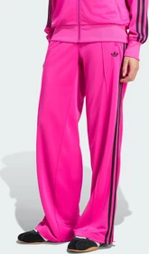 adidas Classic Firebird Loose Trainingshose lang semi lucid fuchsia/black (Damen)
