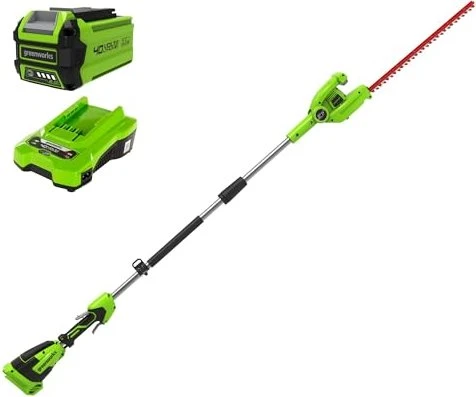 Greenworks Tools G40PHA Akku-Heckenschere inkl. Akku 2.0Ah