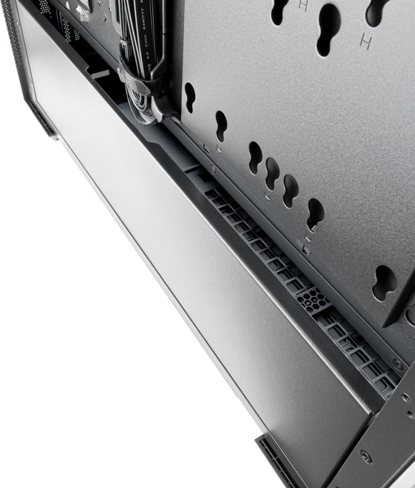 SilverStone Seta H2, schwarz, Glasfenster