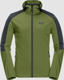 Jack Wolfskin Go Hike Softshell Funktionsjacke cedar green (Herren)