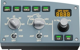 MOZA MA3F Electronic Flight Control Modules Panel Rechts (PC)