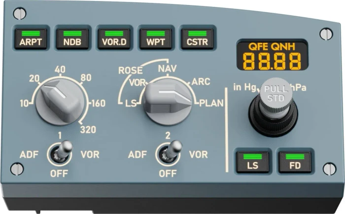 MOZA MA3F Electronic Flight Control Modules Panel (PC)