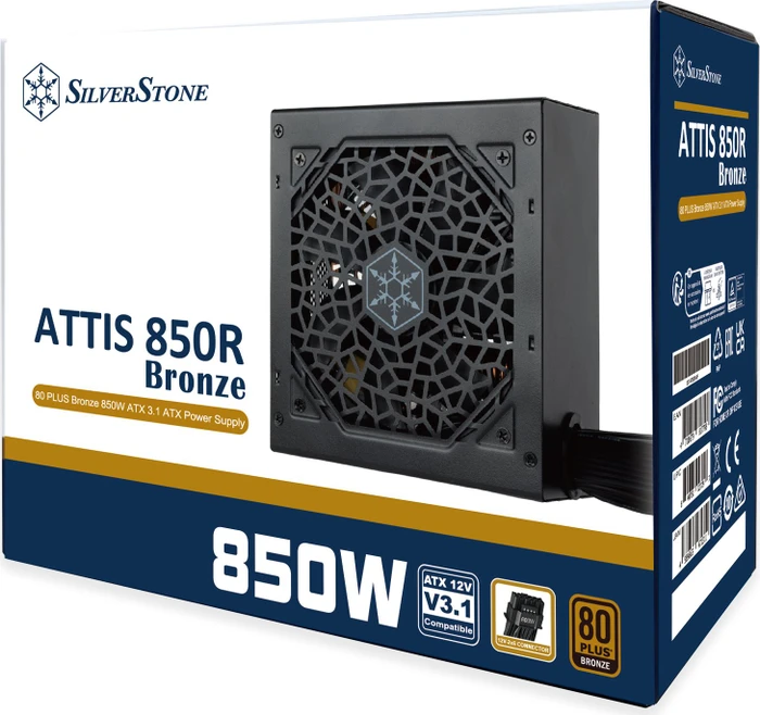 SilverStone ATTIS 850R Bronze 850W, ATX 3.1