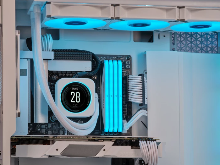 Corsair iCUE Elite LCD CPU-Kühler LCD-Display Upgrade-Kit, White