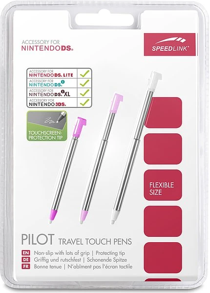 Speedlink Nintendo 3DS Pilot Travel Touch Pens 3er Set (DS)