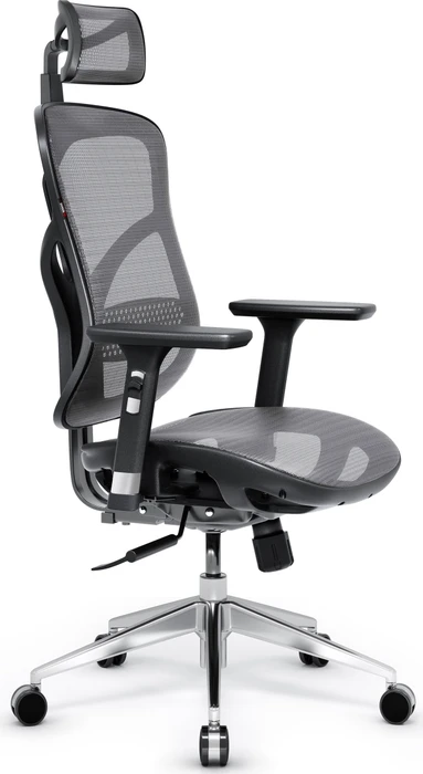Diablo Chairs V-Basic Ergonomischer Bürostuhl, schwarz/grau