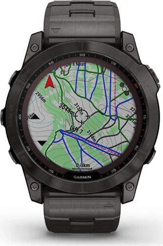 Garmin Fenix 7X Sapphire Solar slate grey/titan