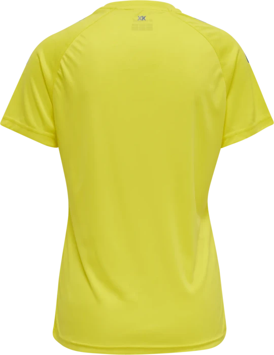 hummel Core XK Funktionsshirt kurzarm blazing yellow (Damen)