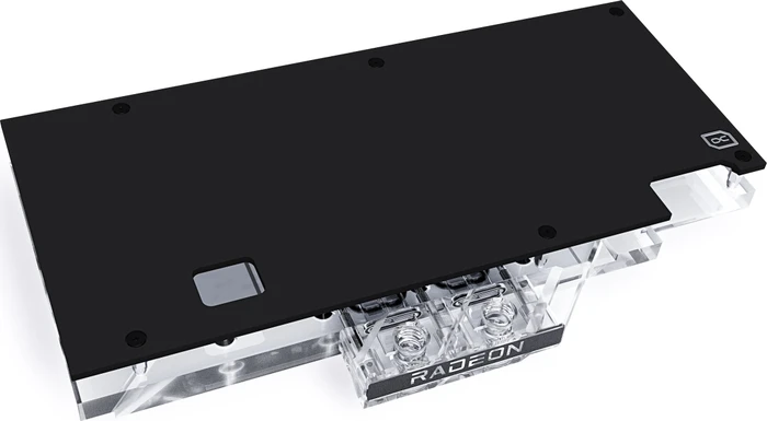 Alphacool Eisblock Aurora Acryl GPX-A AMD Radeon RX 6800/6800XT Strix/TUF mit Backplate