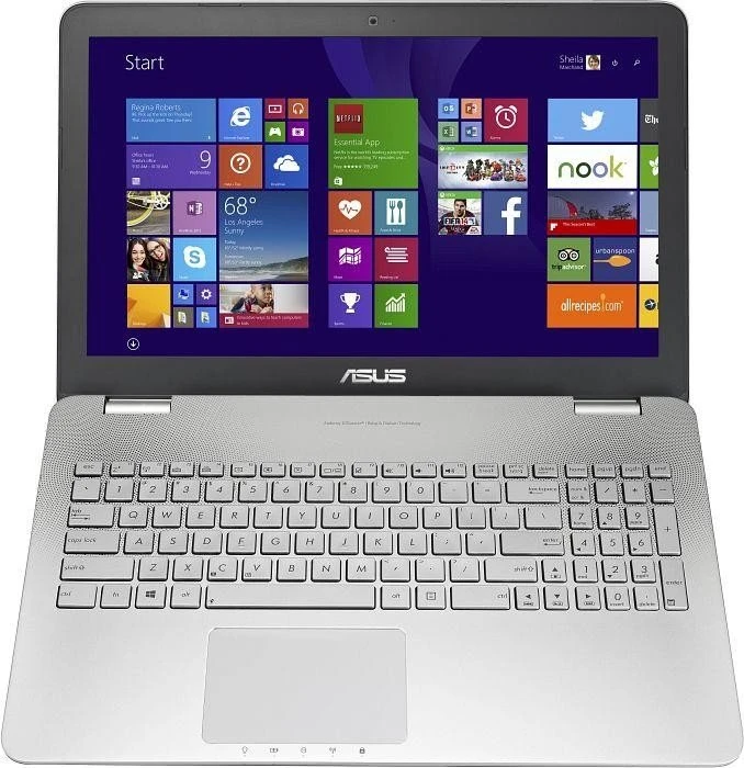 ASUS N551JX-CN289T, Core i7-4720HQ, 16GB RAM, 256GB SSD, GeForce GTX 950M, DE