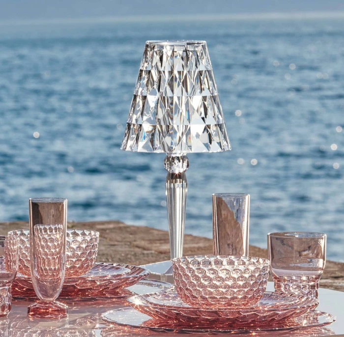 Kartell Big Battery kristall