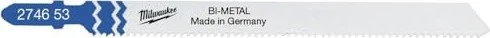 Milwaukee T318BF Bi-Metal Stichsägeblatt, 105x2mm, 5 Stück