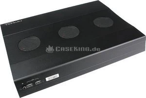 Cooler Master NotePal W2 Widescreen Triple Fan Notebook-Kühler schwarz