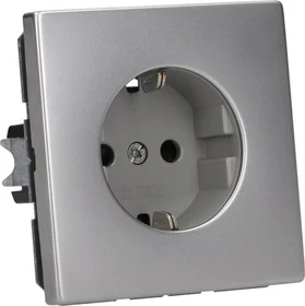 Jung Serie LS Steckdose Metallausführungen 16A 250V, edelstahl