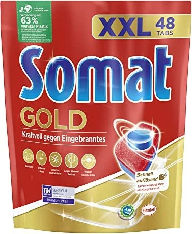 Somat Gold Geschirrspültabs, 48 Stück