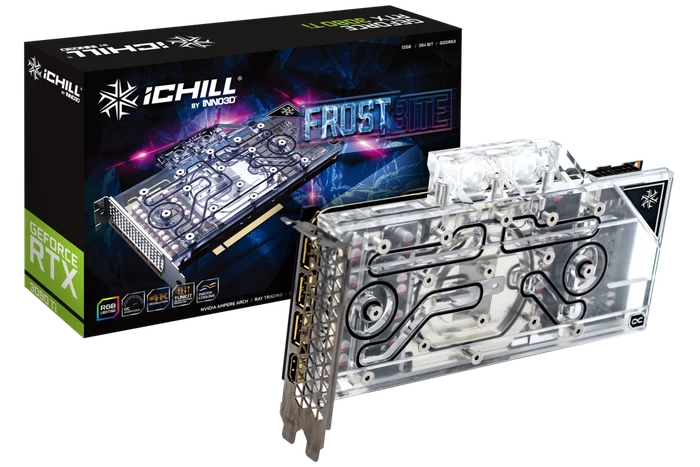 INNO3D GeForce RTX 3080 Ti iCHILL Frostbite, 12GB GDDR6X, HDMI, 3x DP