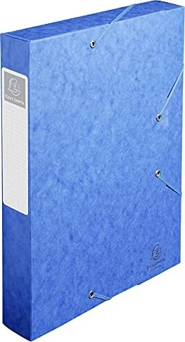 Exacompta Cartobox Archivbox 60mm, A4, blau