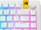 Glorious Aura V3 Keycaps, Kunststoff (PBT) Double-Shot, weiß/transparent, 130 Tasten, ANSI-US Vorschaubild