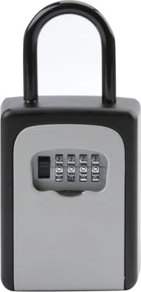 Olympia ST 200B Aktentresor, schwarz/grau, mechanische Zahlenkombination