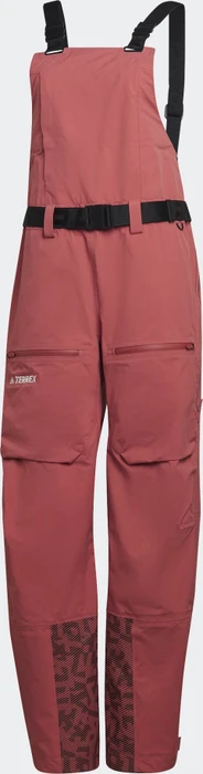 adidas Terrex 3-Layer Gore-Tex Snow Bib Skihose lang wonder red (Damen)