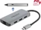 DeLOCK USB Hub mit PD, RJ-45, 4x USB-A 3.0, USB-C 3.0 [Stecker] Vorschaubild