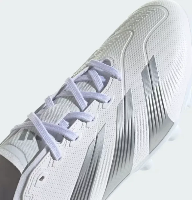 adidas Predator 24 League Low MG cloud white/silver metallic/grey one