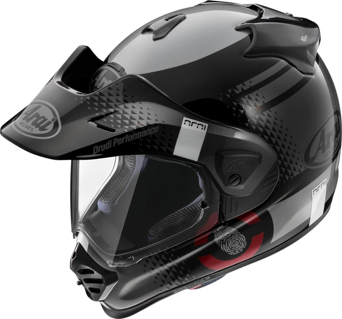 Arai Tour-X5 Print schwarz/silber