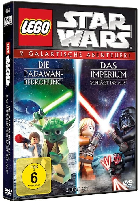 LEGO Star Wars - Die Padawan-Bedrohung/Das Imperium schlägt ins Aus (DVD)