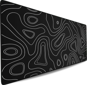 Nyfter Nyfpad 3XL Topography Gaming Mousepad, 1200x600mm, schwarz