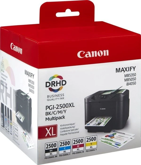 Canon Tinte PGI-2500XL BK/C/M/Y Multipack