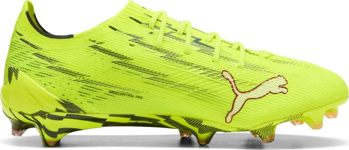 Puma Ultra 6 Ultimate FG yellow alert/puma black/glowing red/lime squeeze