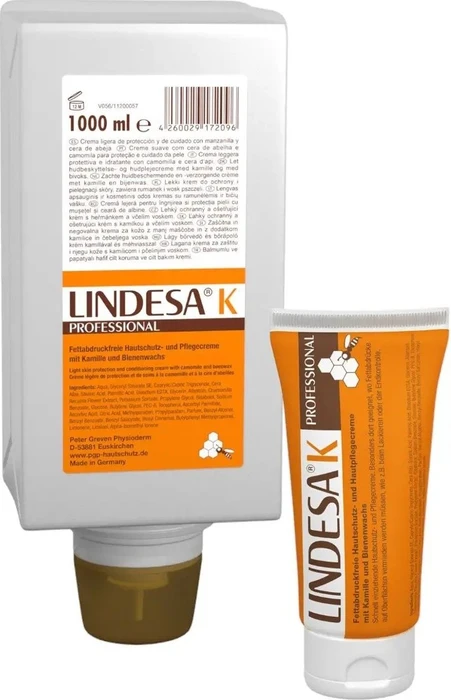 Lindesa K Professional Hautschutz- und Pflegecreme, 100ml