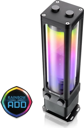 Raijintek Antila D5 Evo RBW, schwarz, mit Pumpe