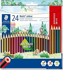 Staedtler Noris colour 185 Buntstift sortiert, 24er-Set