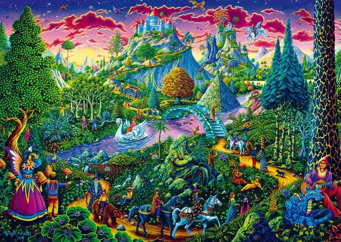 Schmidt Spiele Michael Fishel Fantastische Märchenwelt
