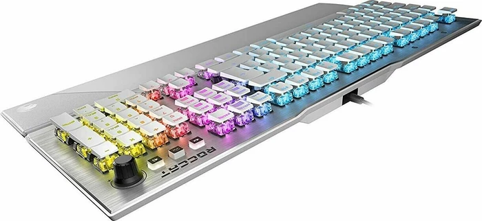 Roccat Vulcan 122 Aimo, LEDs RGB, weiß, Titan Tactile, USB, DE