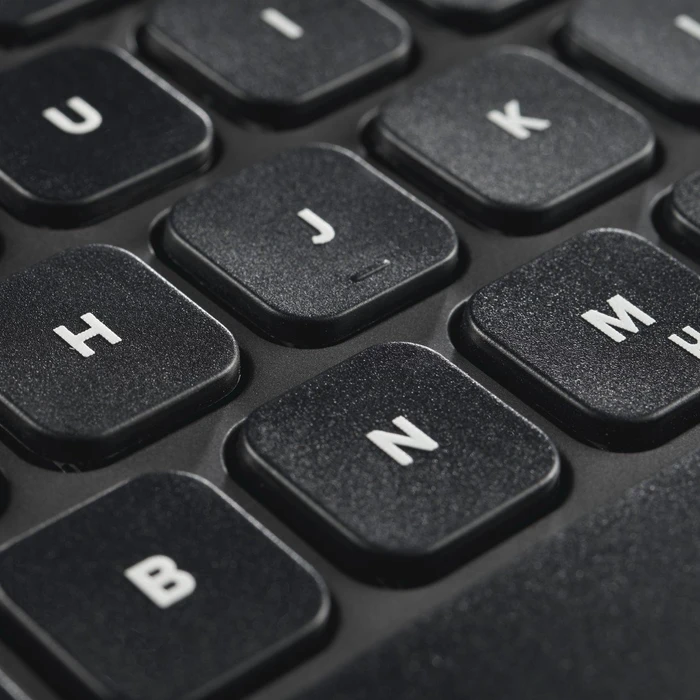 Hama KC-700 Slim-Design Tastatur, anthrazit/schwarz, USB, DE