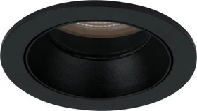 Brumberg Altero-R LED-Einbauleuchte 4000K rund schwarz