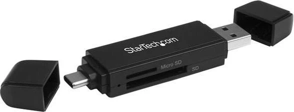 StarTech Dual-Cardreader, USB-C 3.0/USB-A 3.0 [Stecker]