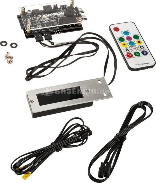 Lamptron TC20 PCI RGB, Lichtsteuerung, silber, 1-fach